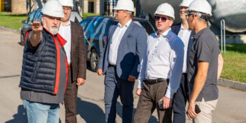 Savivaldybės vadovai lankėsi „Marijampolės šilumos tinkluose“