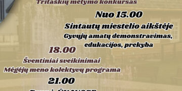 Sintautų miestelio šventė. Šv. Baltramiejaus gyvųjų amatų diena