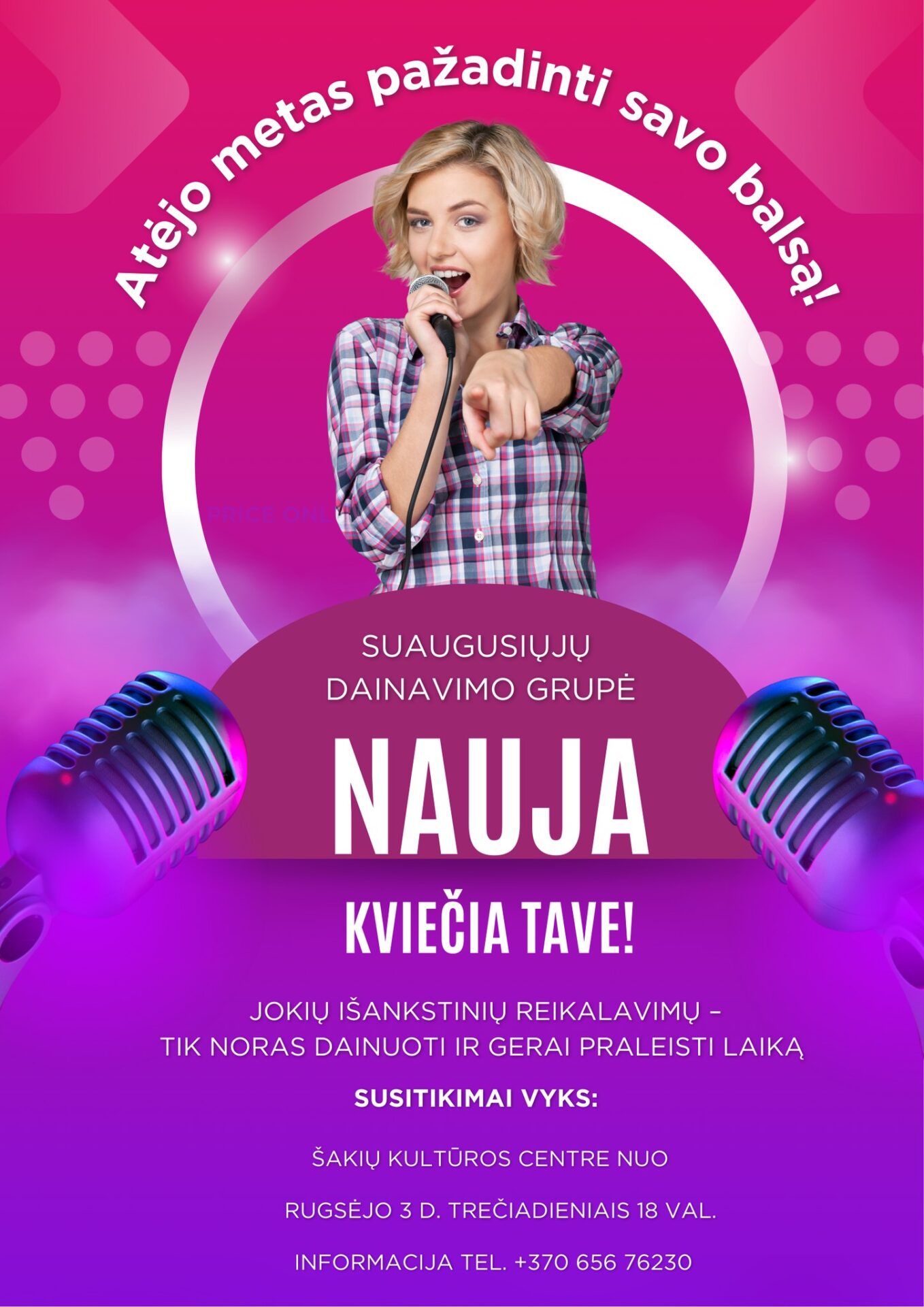 Suaugusiųjų dainavimo grupė Šakiuose