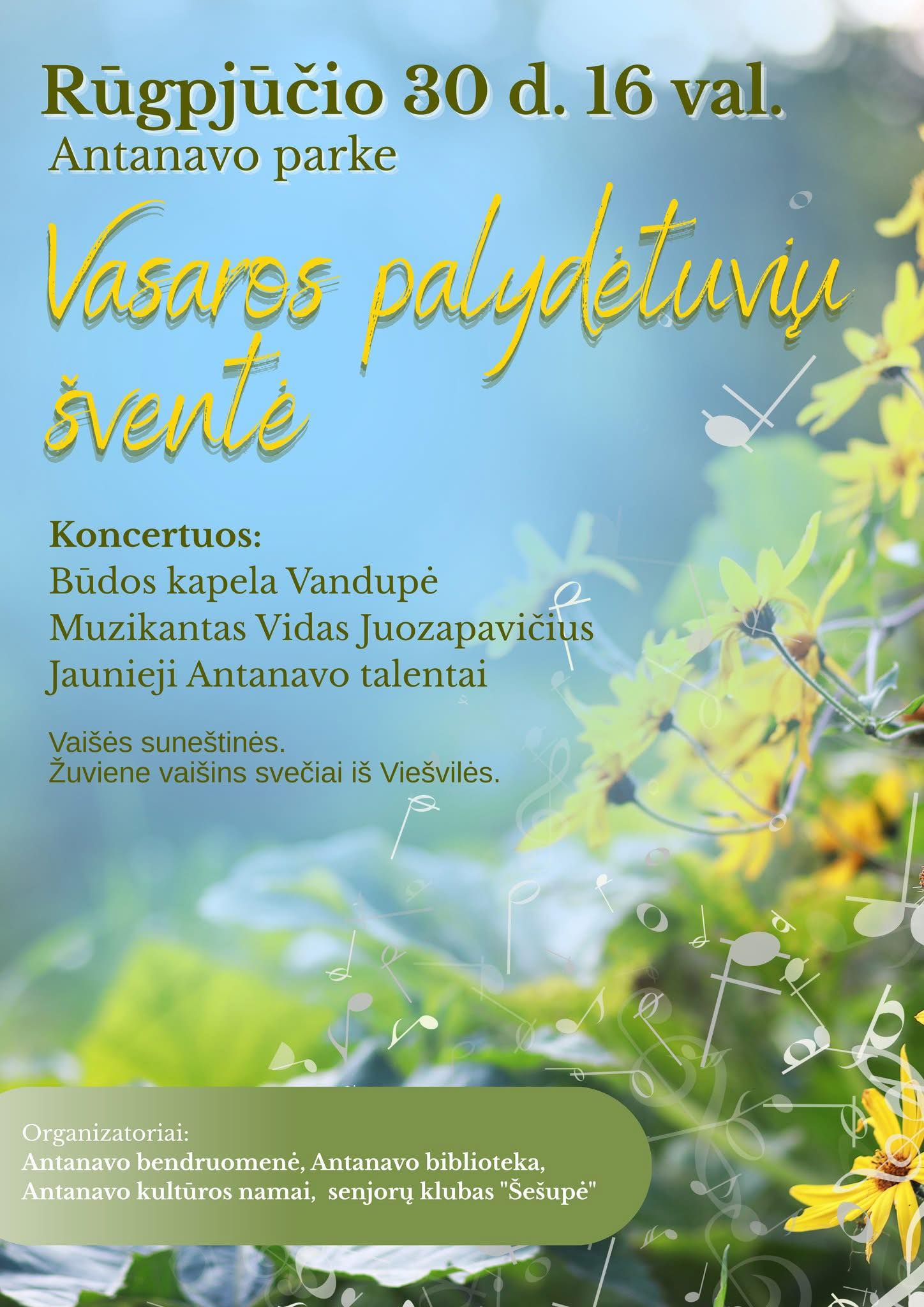 Vasaros palydėtuvių šventė Antanave