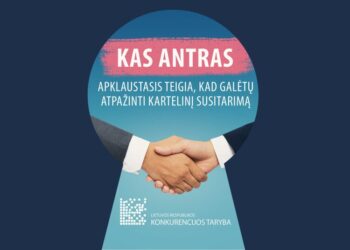 Visuomenės tyrimas: beveik pusė gyventojų atpažintų kartelinius susitarimus, trečdalis – praneštų