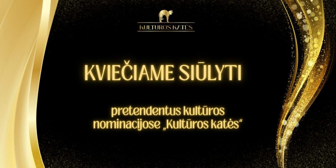 Kviečiama siūlyti pretendentus kultūros srities nominacijoms gauti