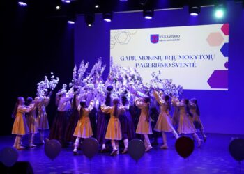 Vilkaviškyje surengta gabiausių mokinių pagerbimo šventė