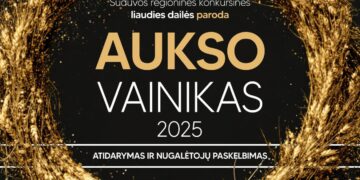 SŪDUVOS REGIONINĖS KONKURSINĖS LIAUDIES DAILĖS PARODA „AUKSO VAINIKAS 2025“ | MARIJAMPOLĖ
