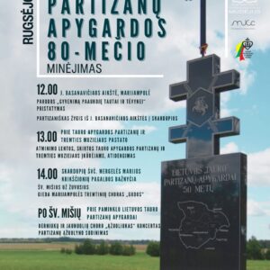 Tauro partizanų apygardos 80-metis