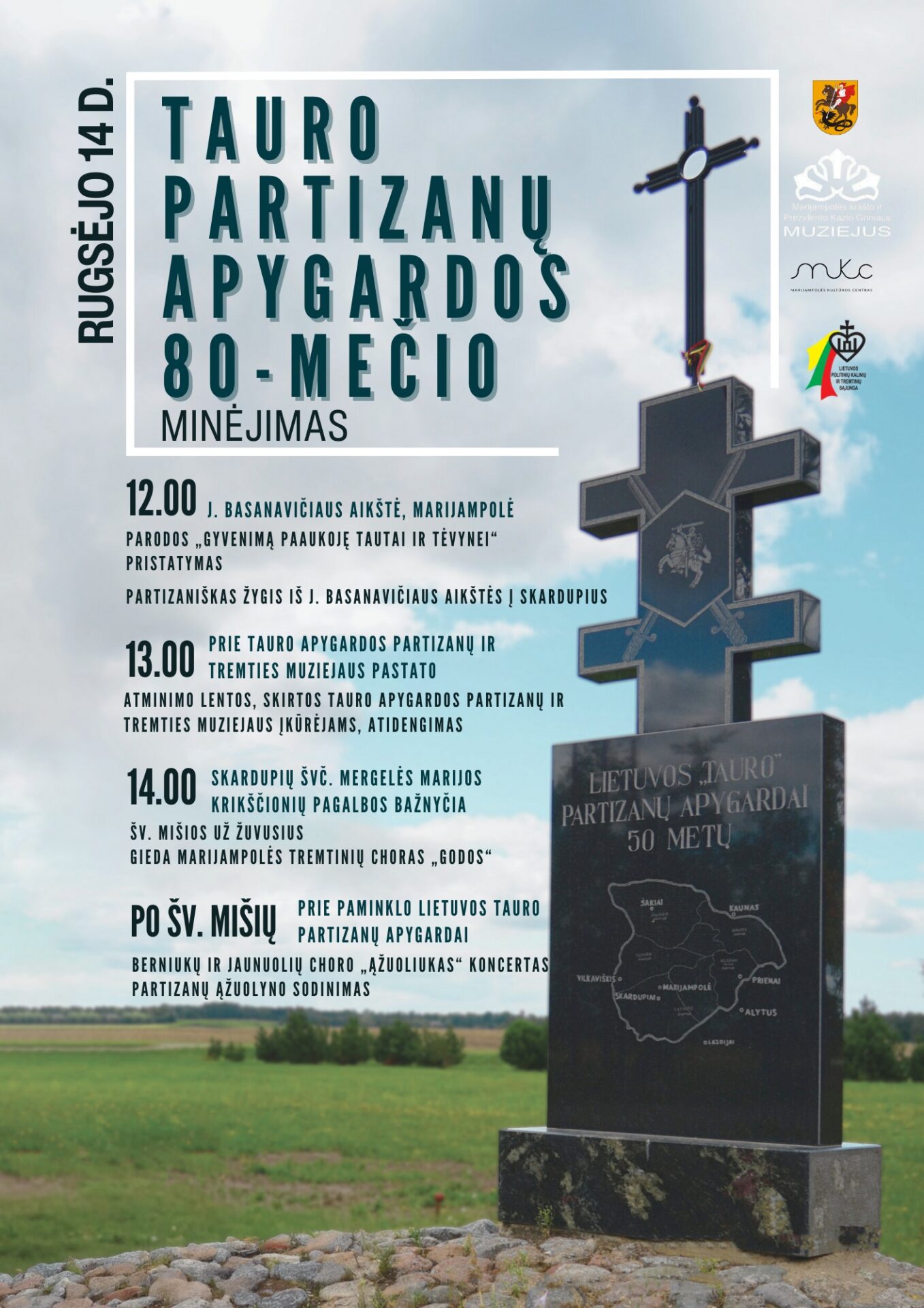 Tauro partizanų apygardos 80-metis