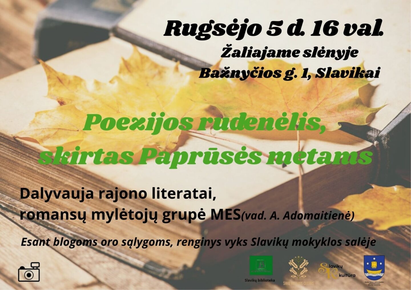 Poezijos rudenėlis, skirtas Paprūsės metams