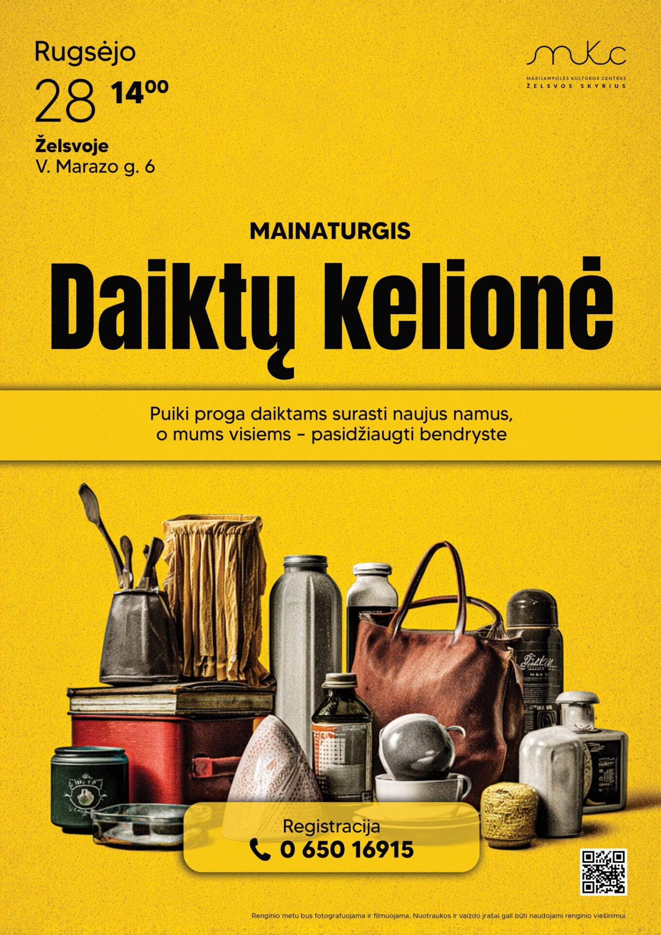 Mainaturgis „Daiktų kelionė"