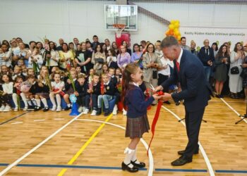 Kazlų Rūdoje atidaryta nauja daugiafuncinė salė