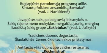Edukacinė duonos šventė „Su savo duona visur rasi suolą“