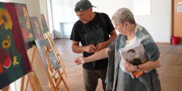 Surengtas plenero „Sūduvių žemė: PA(si)likimai“ darbų parodos atidarymas