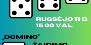 „Domino“ žaidimo popietė