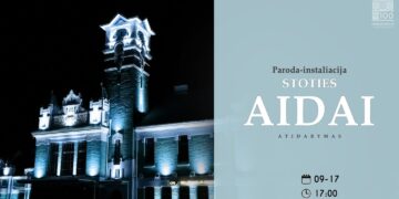 Parodos-instaliacijos „Stoties aidai“ atidarymas