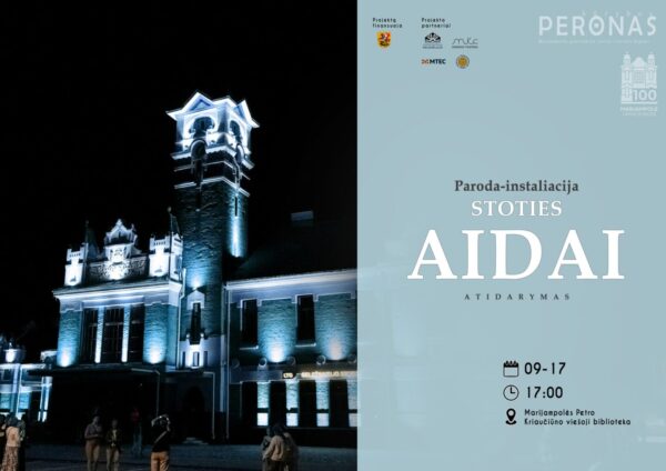 Parodos-instaliacijos „Stoties aidai“ atidarymas
