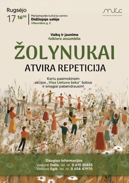 ŽOLYNUKAI – ATVIRA REPETICIJA | MARIJAMPOLĖ