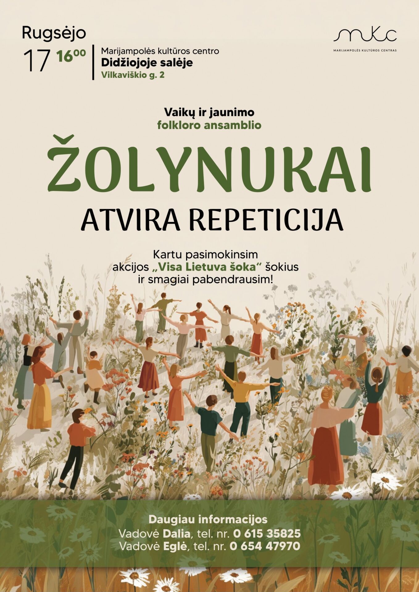 ŽOLYNUKAI – ATVIRA REPETICIJA | MARIJAMPOLĖ