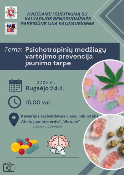 Susitikimas su Kalvarijos bendruomenės pareigūne