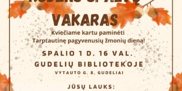 Koncertas Pagyvenusių žmonių dienai „Rudens spalvų vakaras“