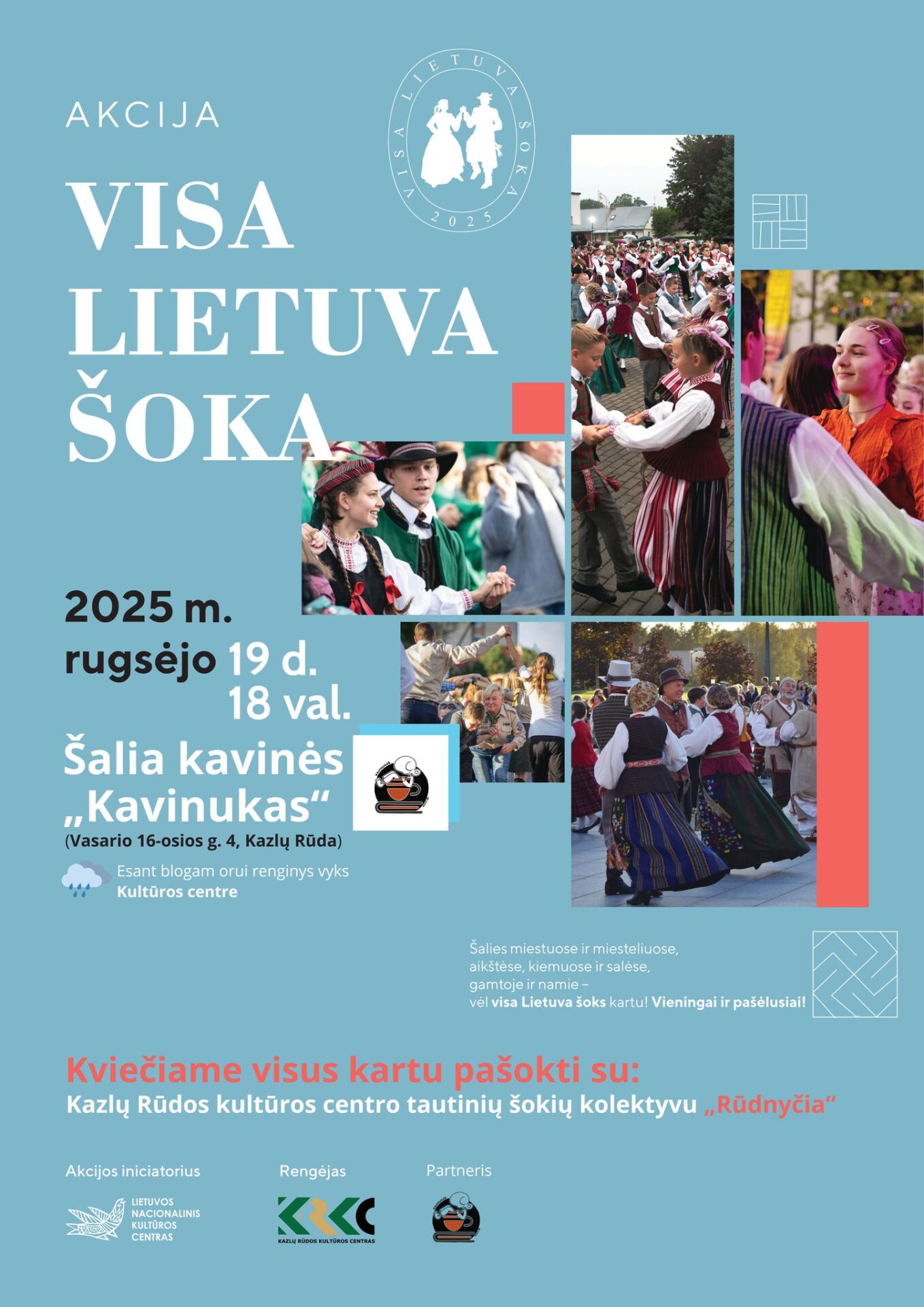Akcija „VISA LIETUVA ŠOKA 2025“ Kazlų Rūdoje