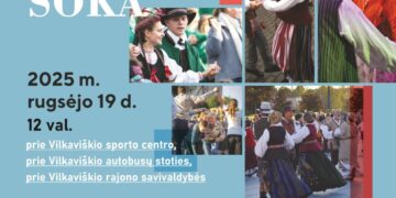 Akcija „Visa Lietuva šoka” Vilkaviškyje