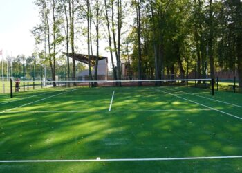 Kybartuose atidaryta Vytauto Gerulaičio vardo teniso aikštelė