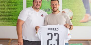 „Sūduva“ pasirašė sutartį su Titu Milašiumi