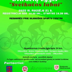 Dviračių žygis „Sveikatos labui“
