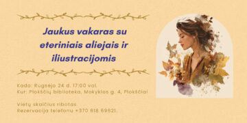 Edukacija „Jaukus vakaras su eteriniais aliejais ir iliustracijomis“