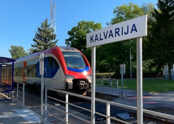 Traukinių eismas iš Kalvarijos geležinkelio stoties