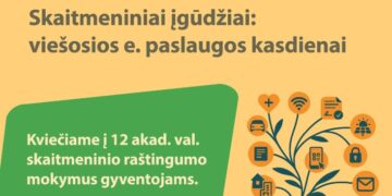 Projekto „Prisijungusi Lietuva“ skaitmeninio raštingumo mokymai „Skaitmeniniai įgūdžiai: viešosios e. paslaugos kasdienai“