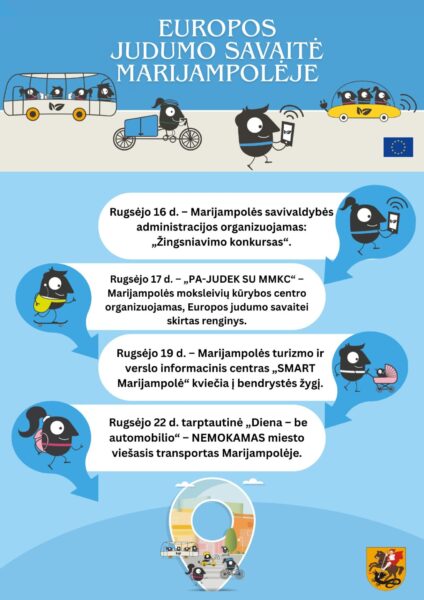 Europos judumo savaitė Marijampolėje 2025