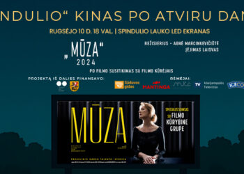„Spindulio“ kino teatras kviečia kino po atviru dangumi sezoną uždaryti su Agnės Marcinkevičiūtės filmu „Mūza“
