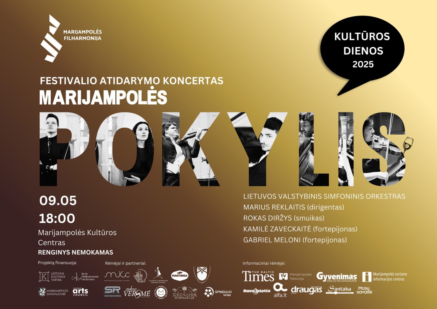 Festivalio atidarymo koncertas „Marijampolės pokylis“