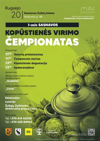 I-ASIS SASNAVOS KOPŪSTIENĖS VIRIMO ČEMPIONATAS | SASNAVA