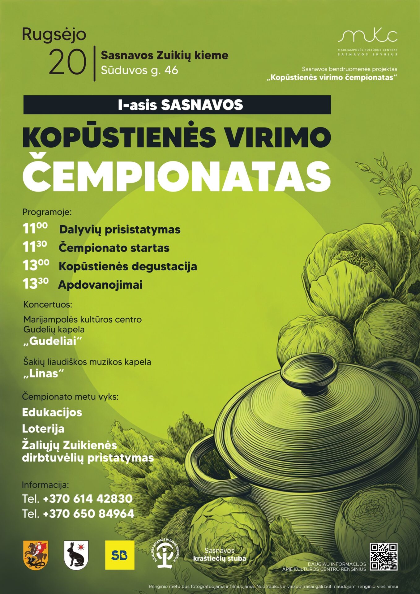 I-ASIS SASNAVOS KOPŪSTIENĖS VIRIMO ČEMPIONATAS | SASNAVA