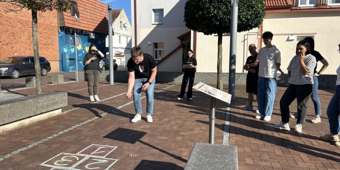 Marijampolėje surengtas debiutinis renginys „Kiemo žaidynės“