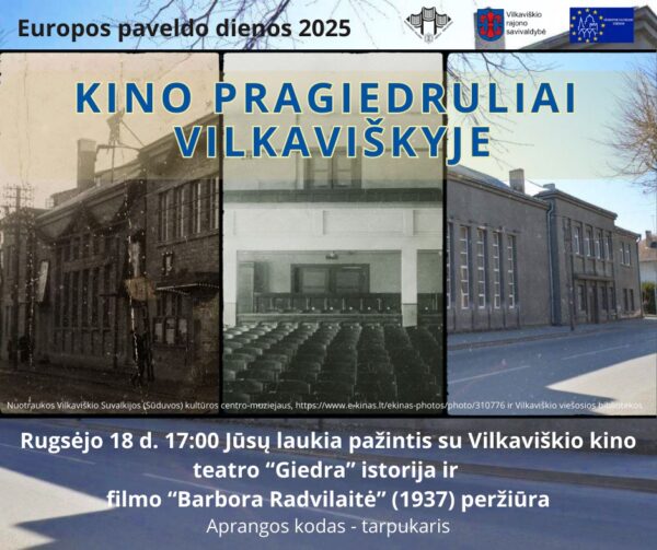 KINO PRAGIEDRULIAI VILKAVIŠKYJE