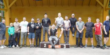 Kazlų Rūdos diskgolfo lygos penktajame etape triumfavo Jonas Gruzdys ir Martynas Klimavičius