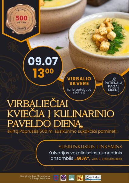 Kulinarinio paveldo diena Virbalyje