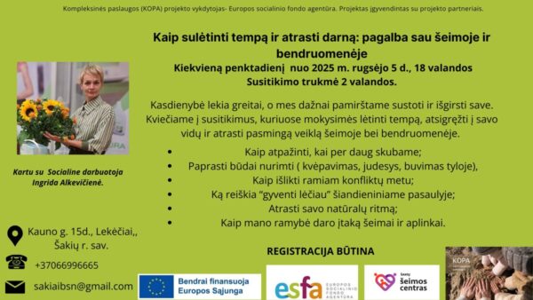 Kūrybinis, terapinis sambūris