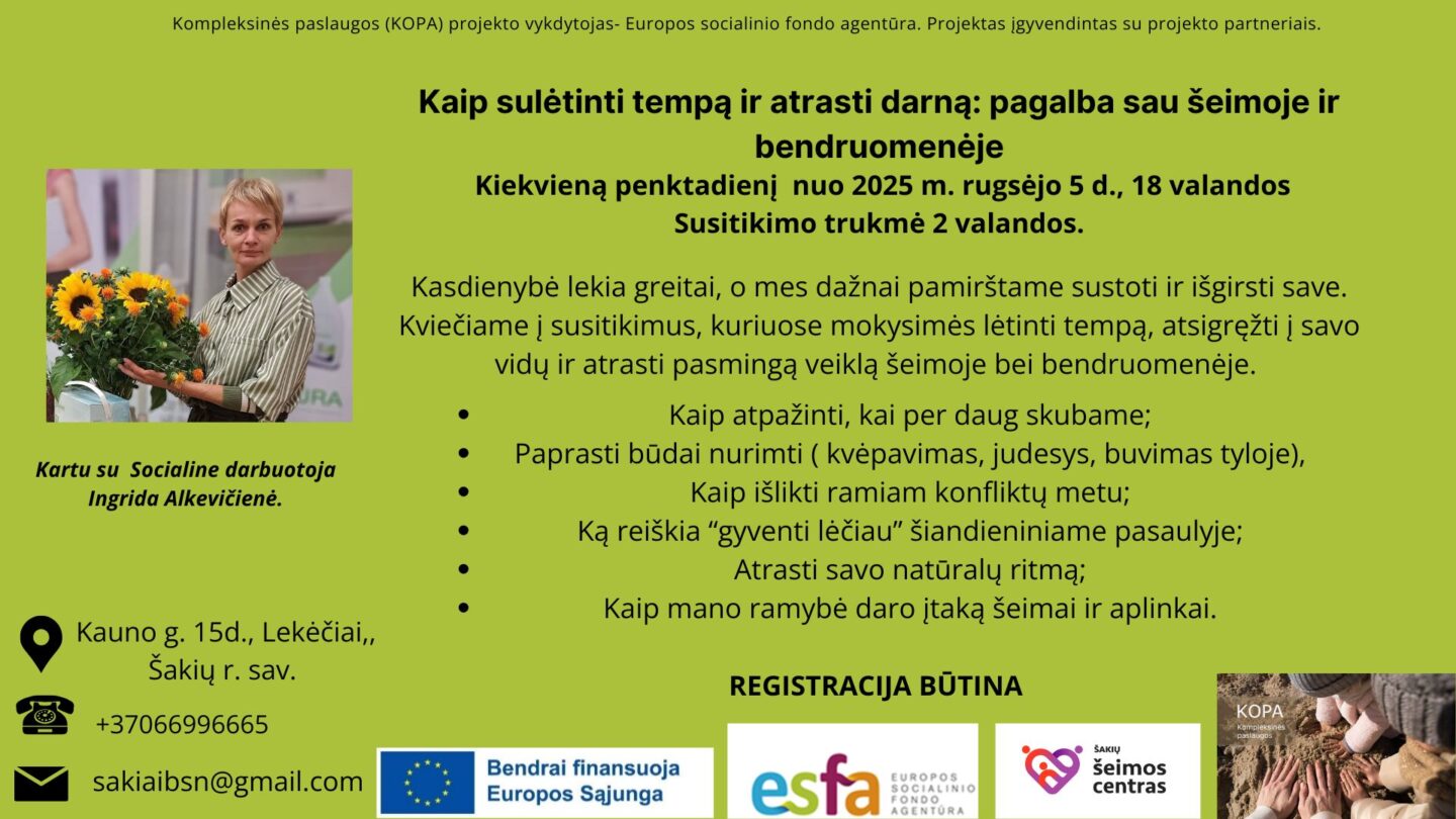 Kūrybinis, terapinis sambūris
