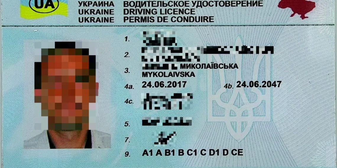 Ukrainiečiui – bėdos dėl netikro vairuotojo pažymėjimo