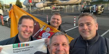 Marijampolės delegacija Bergiš Gladbache