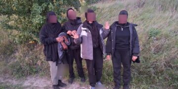 Nelegalūs migrantai sulaikyti Kalvarijos sav.