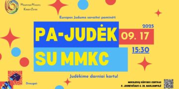 PA-JUDĖK SU MMKC - Europos judumo savaitei skirtas renginys
