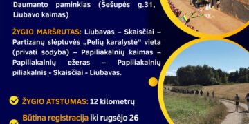 Pėsčiųjų žygis, skirtas partizanui Juozui Lukšai-Daumantui atminti