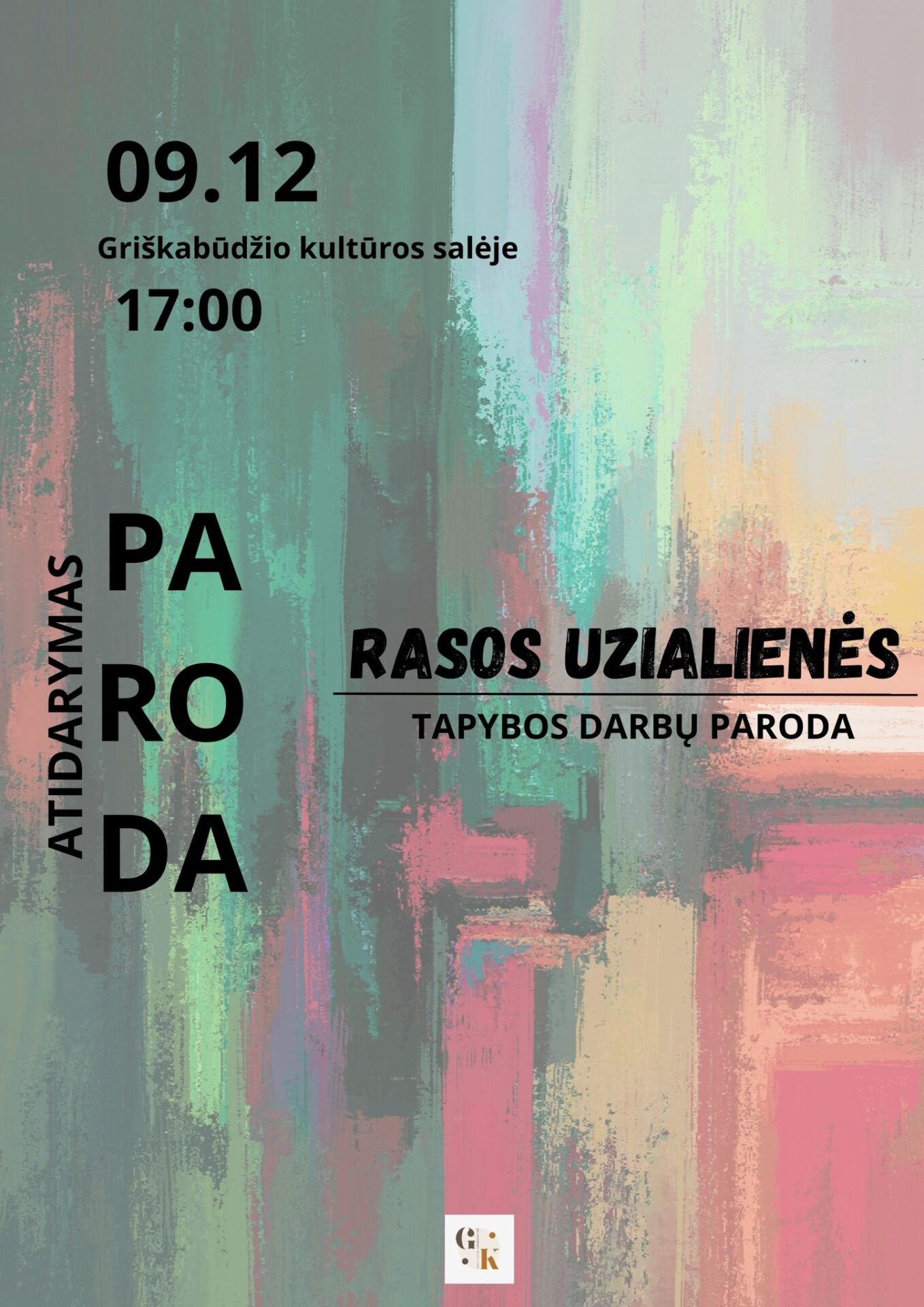 Rasos Uzialienės tapybos darbų parodos atidarymas