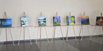 Romo Burinsko tapybos darbų paroda