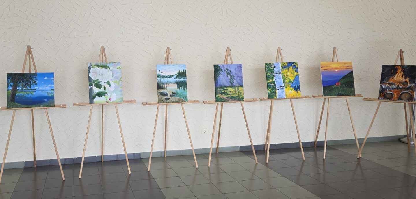 Romo Burinsko tapybos darbų paroda