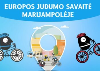 Rugsėjo 16–22 dienomis – Europos judumo savaitė Marijampolėje!